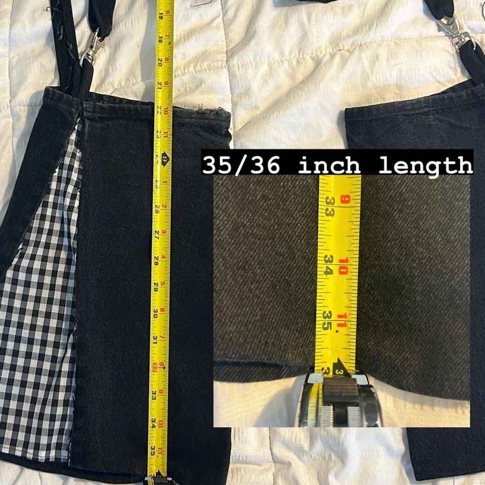 Tripp Inspired Diy Checkered/ Gingham Patch Jeans - image 6